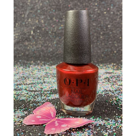 OPI A LITTLE GUILT UNDER THE KILT NLU12 NAIL LACQUER SCOTLAND COLLECTION FALL 2019