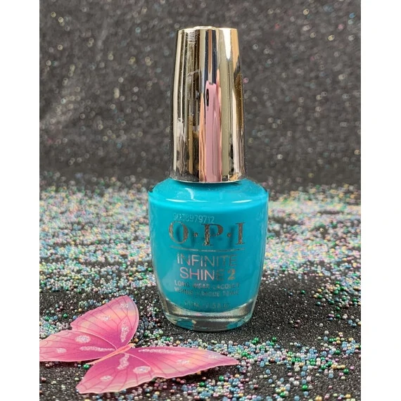 OPI DANCE PARTY 'TEAL DAWN ISLN74 INFINITE SHINE NEON COLLECTION OPI DANCE PARTY 'TEAL DAWN ISLN74 INFINITE SHINE NEON COLLECTION
