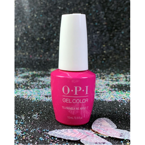 OPI GELCOLOR TELENOVELA ME ABOUT IT GCM91 MEXICO CITY SPRING 2020