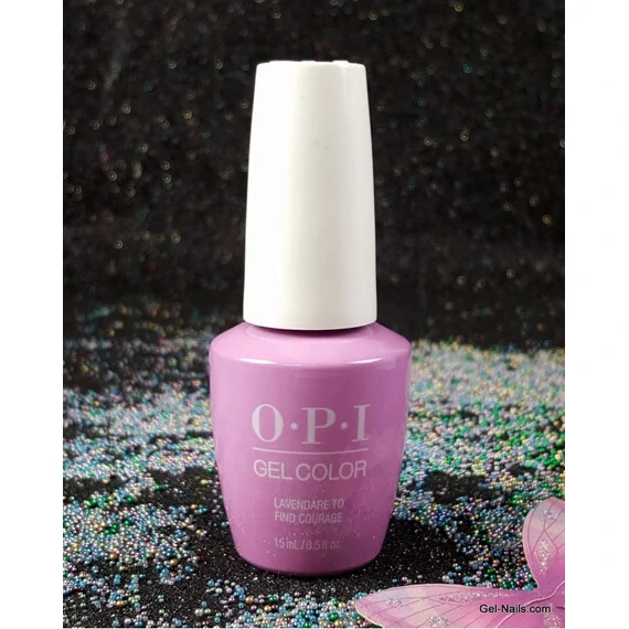 OPI LAVENDARE TO FIND COURAGE HPK07 GEL COLOR NUTCRACKER COLLECTION