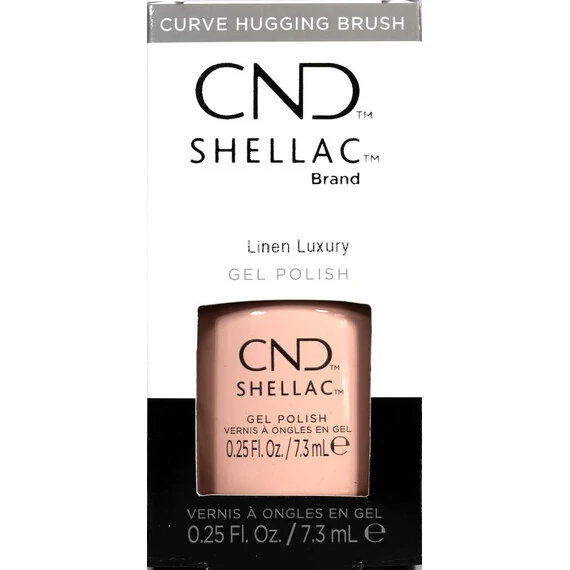 CND SHELLAC LINEN LUXURY - UV GEL NAIL POLISH