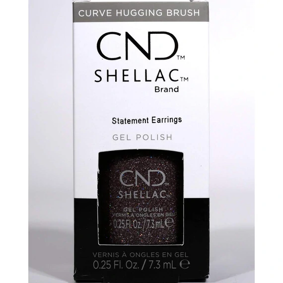 CND SHELLAC - STATEMENT EARRINGS UV GEL NAIL POLISH