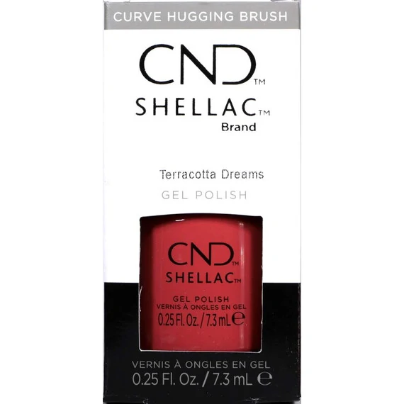 CND SHELLAC UV GEL COLOR TERRACOTTA DREAMS NO TPO