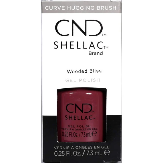 CND SHELLAC - WOODED BLISS UV GEL NAIL POLISH