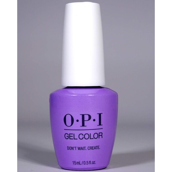 OPI GELCOLOR DON'T WAIT. CREATE. #GCB006