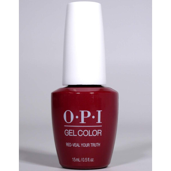 OPI GELCOLOR RED-VEAL YOUR TRUTH #GCF007
