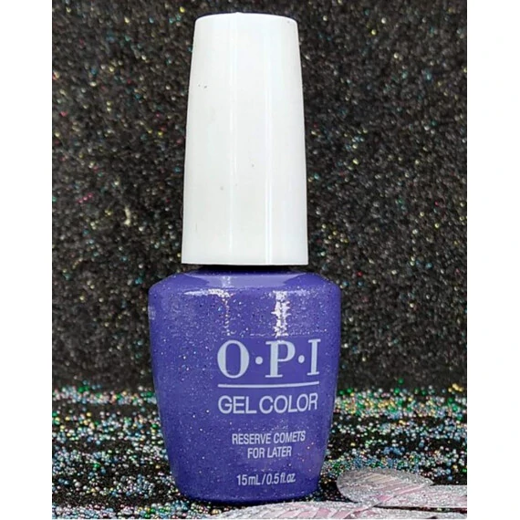OPI GELCOLOR RESERVE COMETS FOR LATER HIGH DEFINITION GLITTERS #GCE05