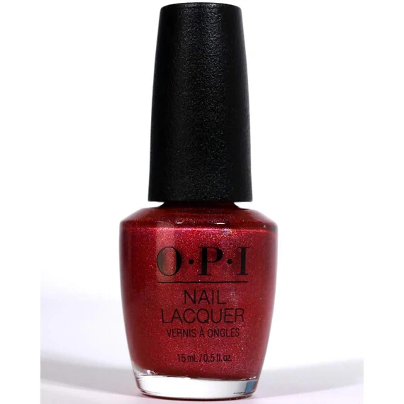 OPI NAIL LACQUER - PAINT THE TINSELTOWN RED #HRN06