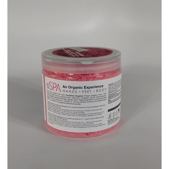 BCL SPA DEAD SEA ORGANIC SALT SOAK PITAYA DRAGON FRUIT 16 OZ 454 G BCL SPA DEAD SEA ORGANIC SALT SOAK PITAYA DRAGON FRUIT 16 OZ 454 G