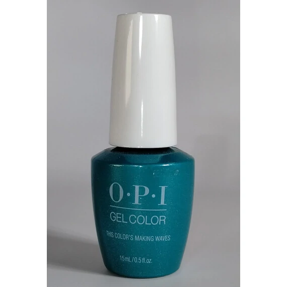 GEL COLOR BY OPI THIS COLOR’S MAKING WAVES NEW LOOK GCH74 15 ML/0.5 0Z