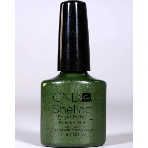 CND SHELLAC FROSTED GLEN GEL POLISH WITHOUT BOX