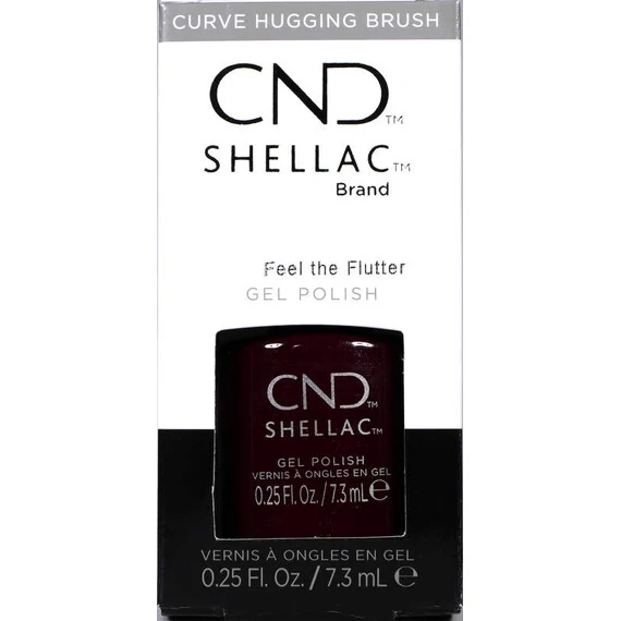 CND SHELLAC FEEL THE FLUTTER GEL POLISH