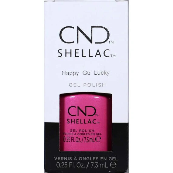 CND SHELLAC HAPPY GO LUCKY GEL POLISH