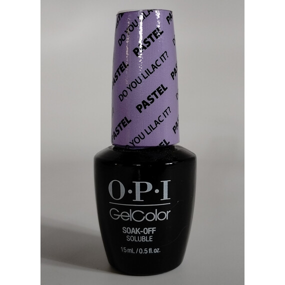 GEL COLOR BY OPI PASTEL DO YOU LILAC IT? GC102
