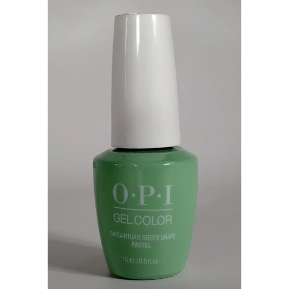 OPI PASTEL GARGANTUAN GREEN GRAPE GC103 GEL COLOR NEW LOOK