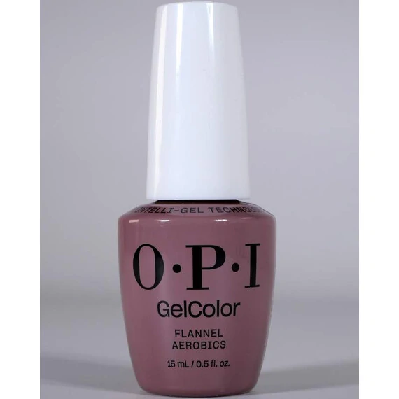 OPI GELCOLOR INTELLI-GEL FLANNEL AEROBICS #GCF027
