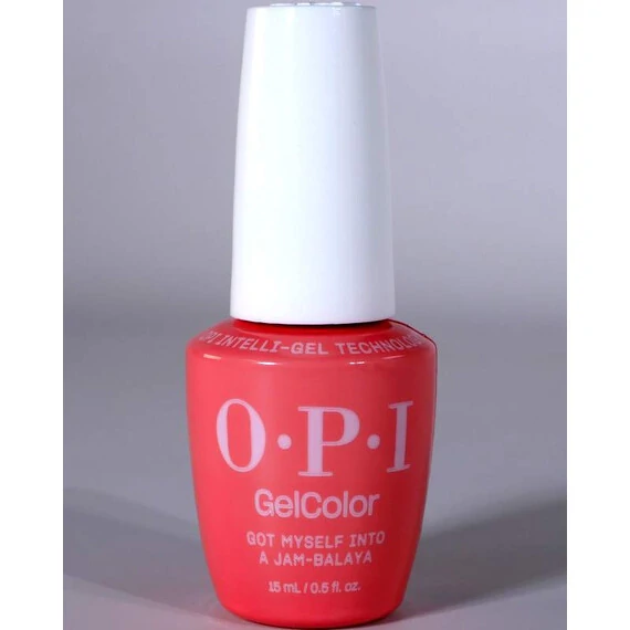 OPI GELCOLOR INTELLI-GEL GOT MYSELF INTO A JAM-BALAYA #GCN57