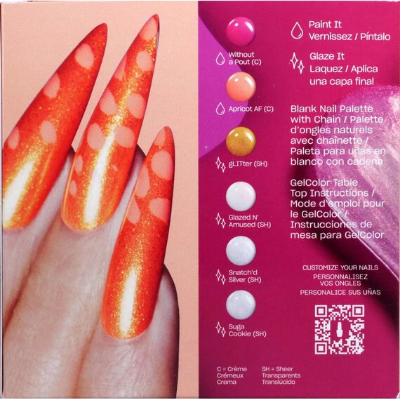 OPI GELCOLOR - PAINT IT AND GLAZE IT - ADD-ON KIT #1