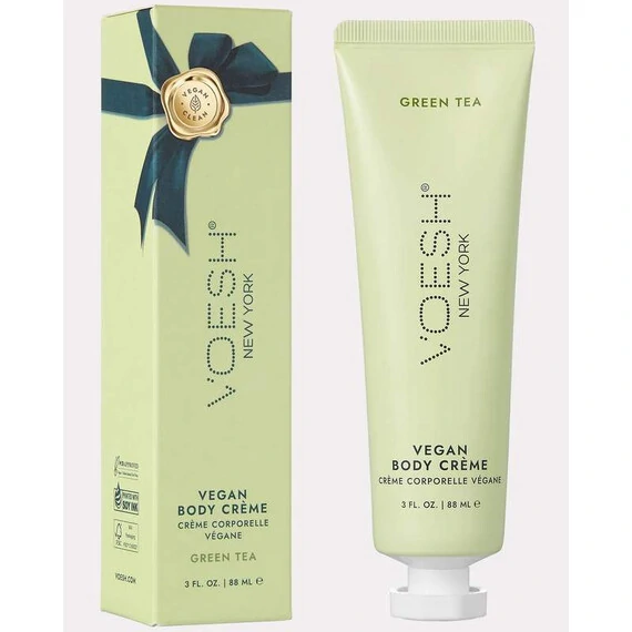VOESH NEW YORK VEGAN BODY CREME GREEN TEA 88 ML - 3 FL OZ