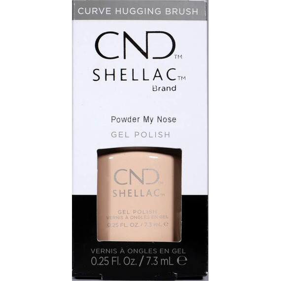 CND SHELLAC POWDER MY NOSE GEL NAIL POLISH
