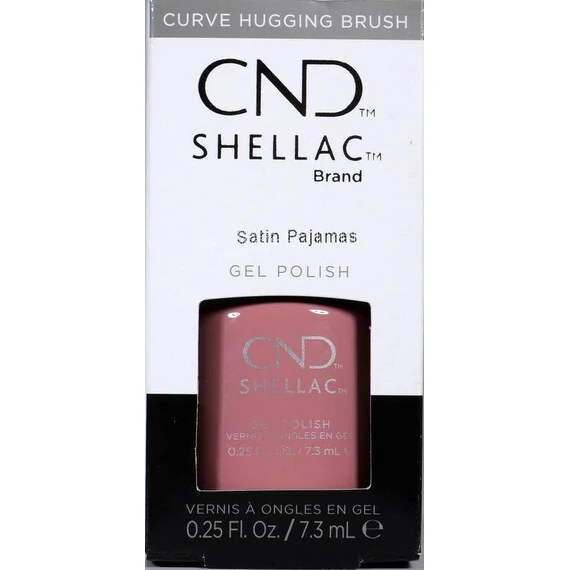 CND SHELLAC SATIN PAJAMAS GEL NAIL POLISH