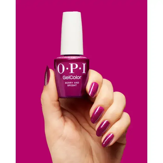 OPI GELCOLOR INTELLI-GEL BERRY AND BRIGHT #HPS12