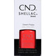 CND SHELLAC DESERT POPPY GEL NAIL POLISH